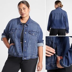 Athleta Detour Denim Jacket - 3X - NWT